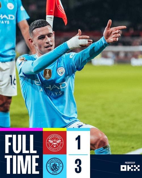 一传一射！曼晚：福登状态回归闪耀全场，瓜帅欣喜反应已说明一切