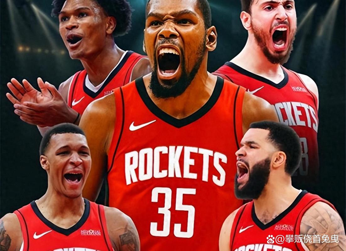 火箭18人大名单!杜兰特亮相休斯顿,范乔丹重伤让争冠难上加难