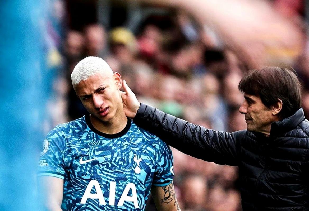 热刺vs狼队:里沙利松、哈维西蒙斯首发,库杜斯出战