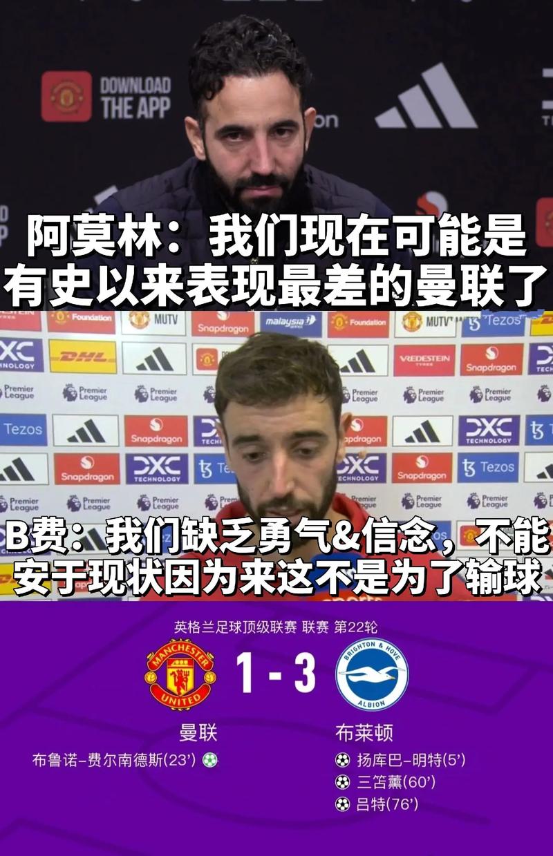 记者：曼联被阿莫林带得一团糟，他们就像不打地基从上往下盖房子