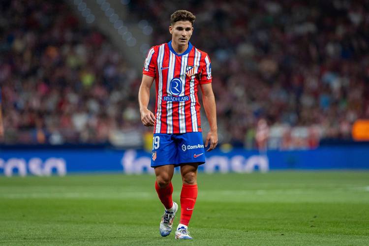 1球2助攻，官方：阿尔瓦雷斯当选马竞5-1法兰克福全场最佳