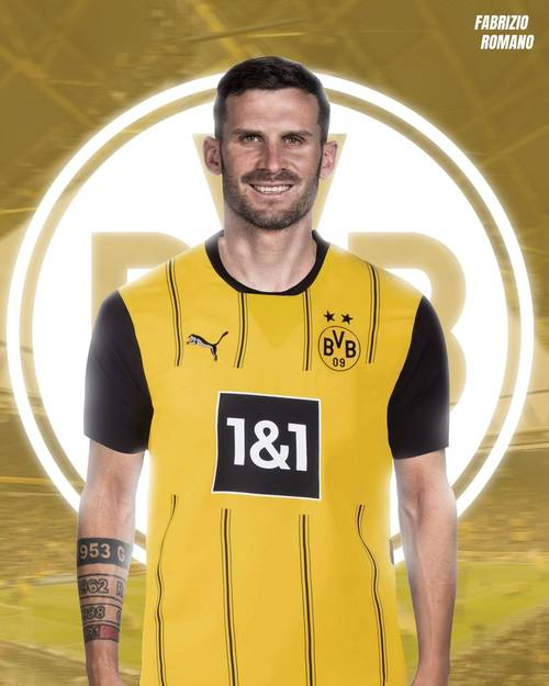 德天空：续约选项可能落空，多特34岁老将格罗斯面临不确定的未来