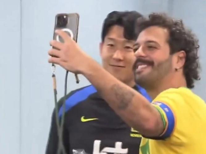 里程碑之战0-5惨败巴西,孙兴慜:要不断交手世界强队 没时间失落