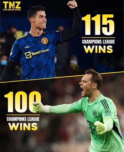 诺伊尔收获生涯第102场欧冠胜利，超越卡西利亚斯