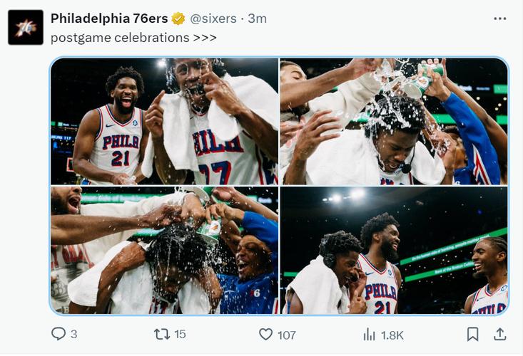 马克西首战砍40分！埃奇库姆：太疯狂了 他真的太厉害了