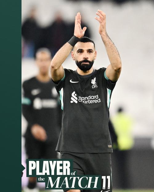 萨拉赫本赛季英超只有1次过人成功，甚至不如出场83分钟的斯凯利