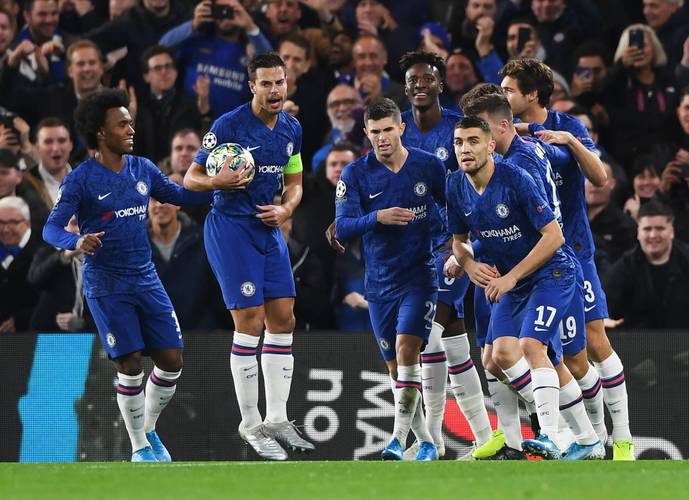 切尔西本赛季英超10名不同球员破门，与阿森纳并列最多