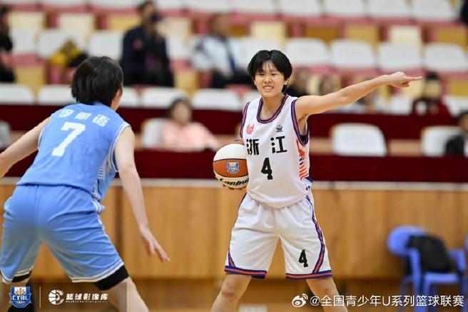 体育传统学校联赛高中女子组最佳得分手：王洛雅 盖帽手：张一诺