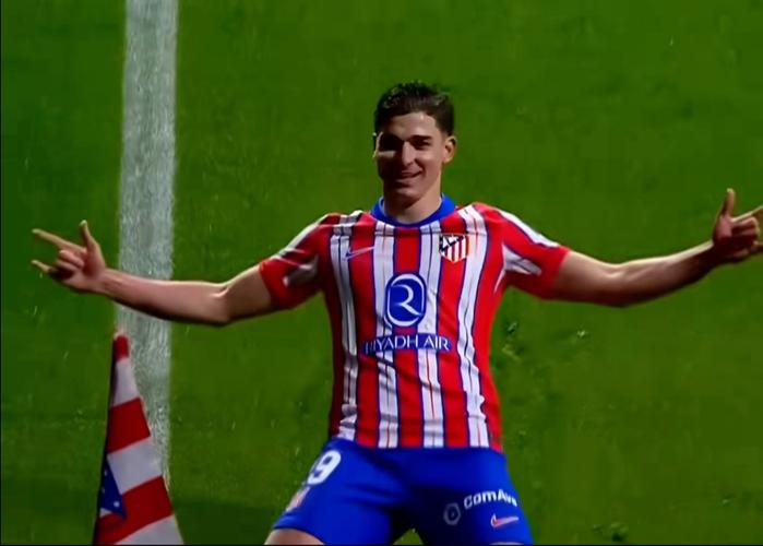 小蜘蛛已为马竞打进37球超曼城进球数，但参加比赛场次要少33场