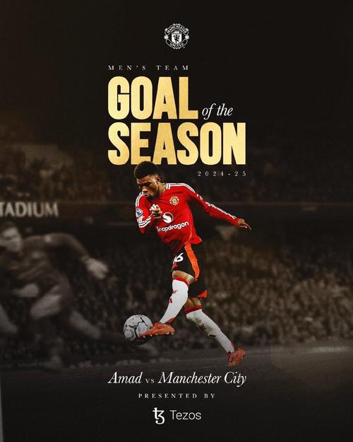 52%!阿玛德被球迷选为曼联2-2森林队内最佳,卡塞米罗第二