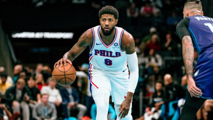 76人官方：乔治将在本周末和医生会面 来评估其恢复的情况