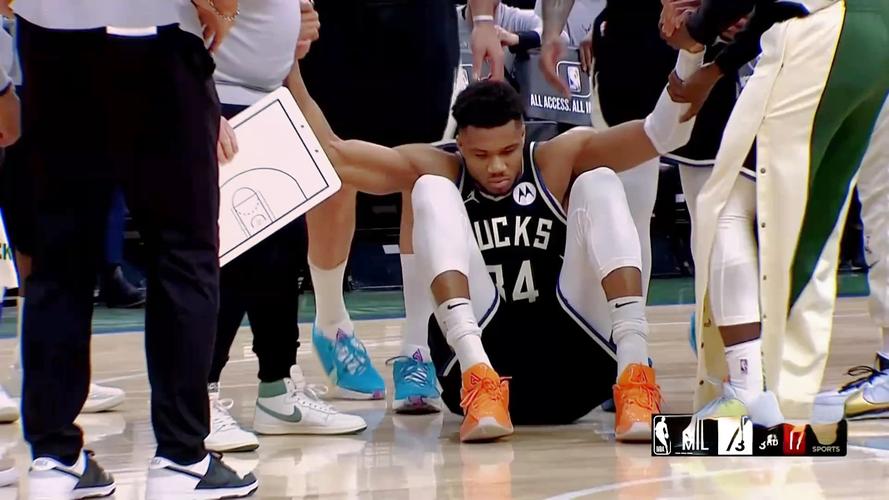 遭遇严防!字母哥首节6中2&4罚3中得到7分2篮板 出现2次失误