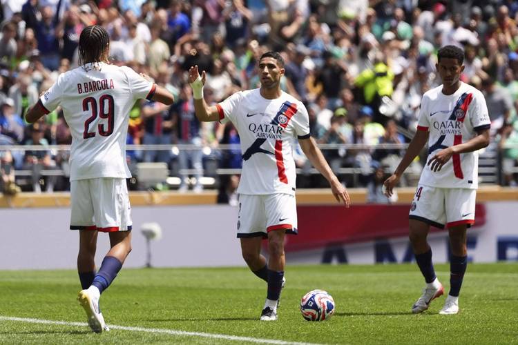 2025年巴黎正式比赛打进156球，2017年之后自然年进球最多