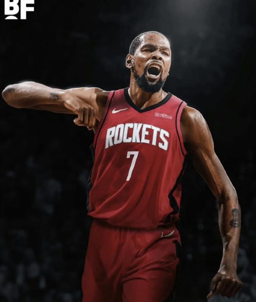 白热化！杜兰特强攻打2+1后助攻小史密斯命中三分 火箭完成反超