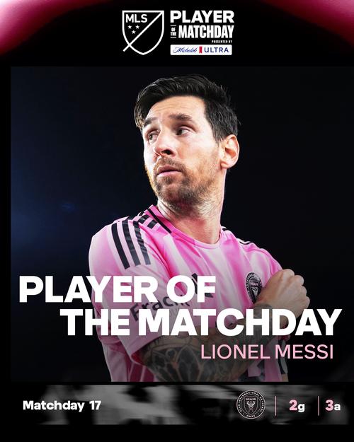 梅西解锁400助!美职联官方海报:传奇生涯中的又一个里程碑🐐