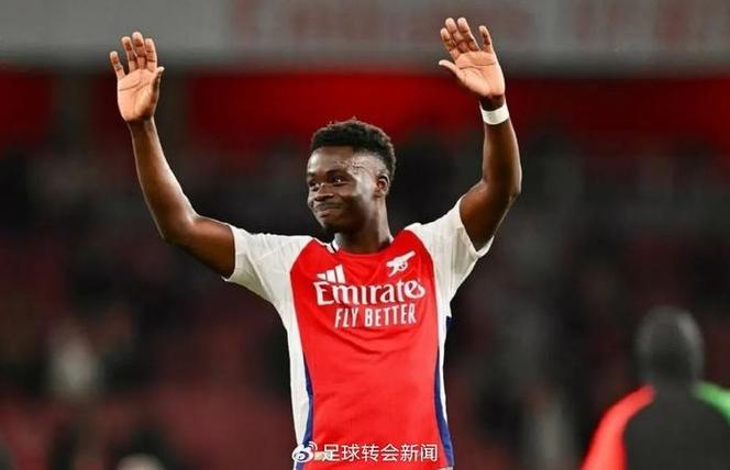 萨卡：我现在唯一能做的就是专注于今天，如何帮助我的球队和自己