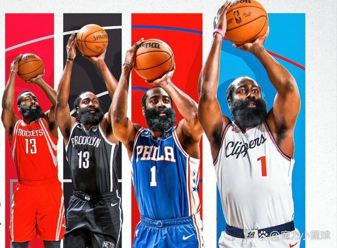 哈登12次单场轰55+历史仅次于张伯伦 詹库杜三人一共10次！